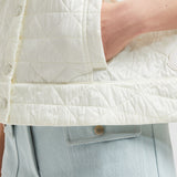 VAYRES DIAMOND-QUILTED PADDED GILET