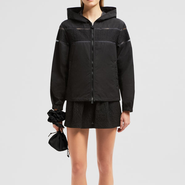 CLISSON EMBROIDERED HOODED JACKET