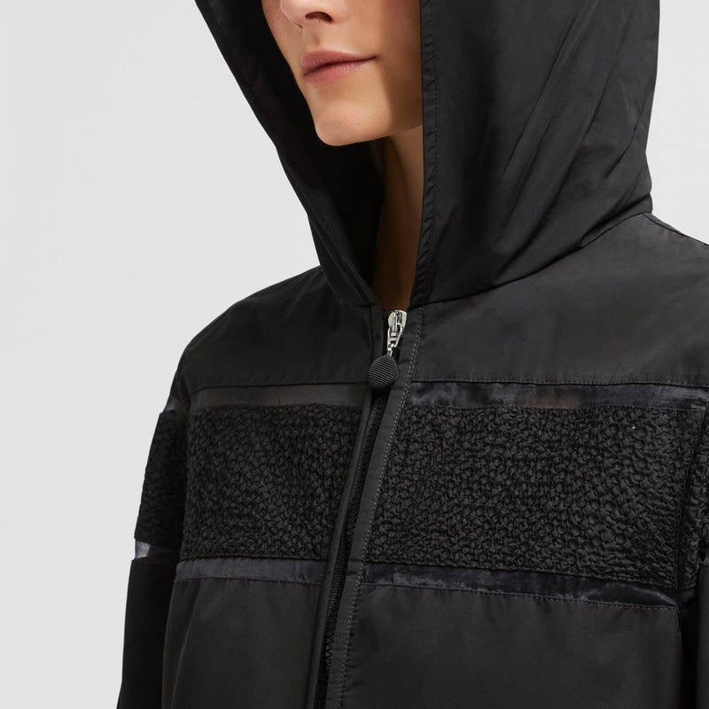 CLISSON EMBROIDERED HOODED JACKET