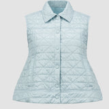 VAYRES DIAMOND-QUILTED PADDED GILET