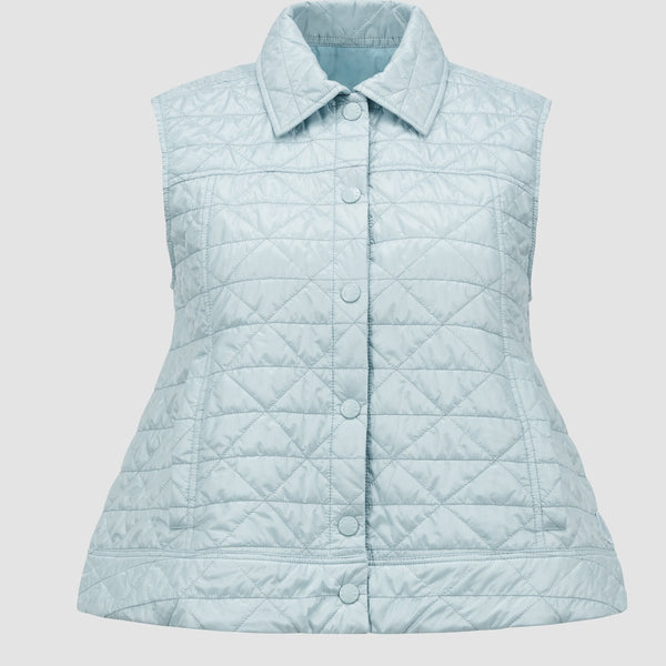 VAYRES DIAMOND-QUILTED PADDED GILET