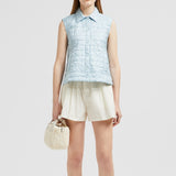 VAYRES DIAMOND-QUILTED PADDED GILET