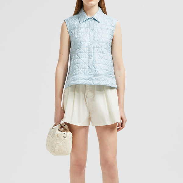 VAYRES DIAMOND-QUILTED PADDED GILET