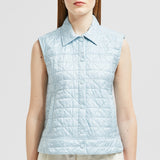 VAYRES DIAMOND-QUILTED PADDED GILET