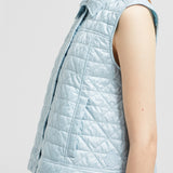 VAYRES DIAMOND-QUILTED PADDED GILET
