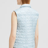 VAYRES DIAMOND-QUILTED PADDED GILET