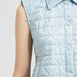 VAYRES DIAMOND-QUILTED PADDED GILET