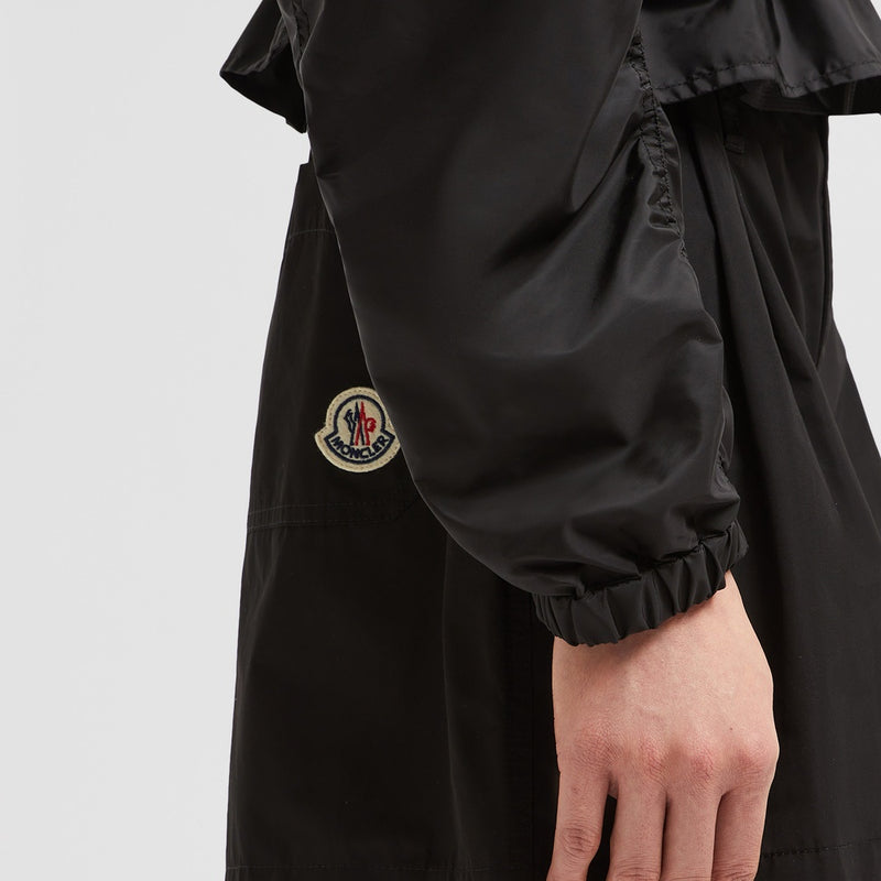 CURTON HOODED PEPLUM JACKET