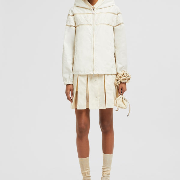 CLISSON EMBROIDERED HOODED JACKET
