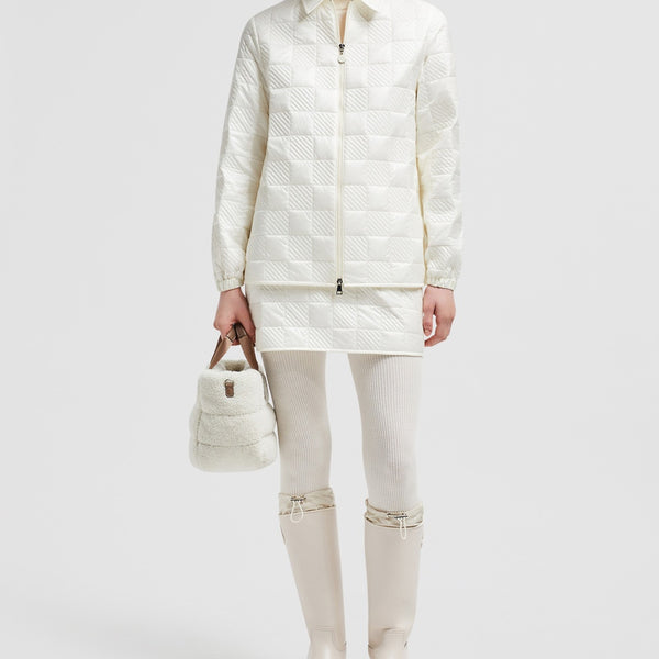 PADDED ZIP-UP SHIRT JACKET