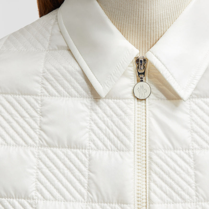 PADDED ZIP-UP SHIRT JACKET