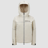 VISAILLE HOODED GORE-TEX SHORT DOWN JACKET