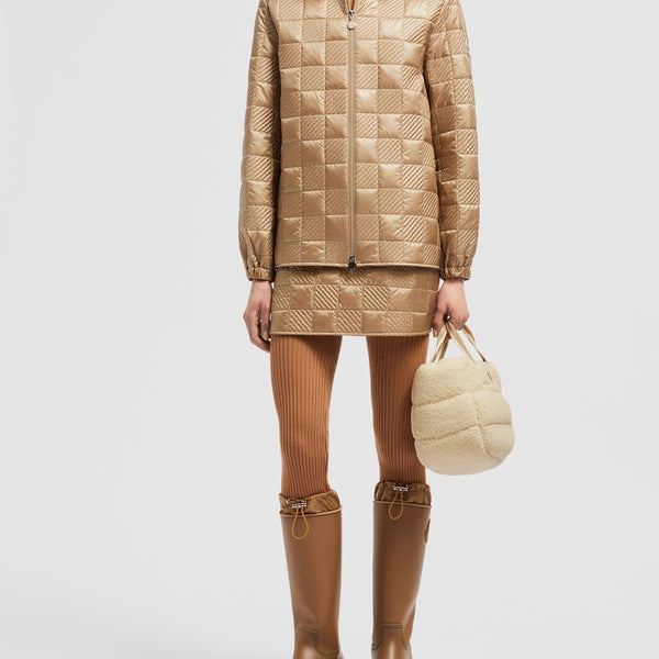 PADDED ZIP-UP SHIRT JACKET