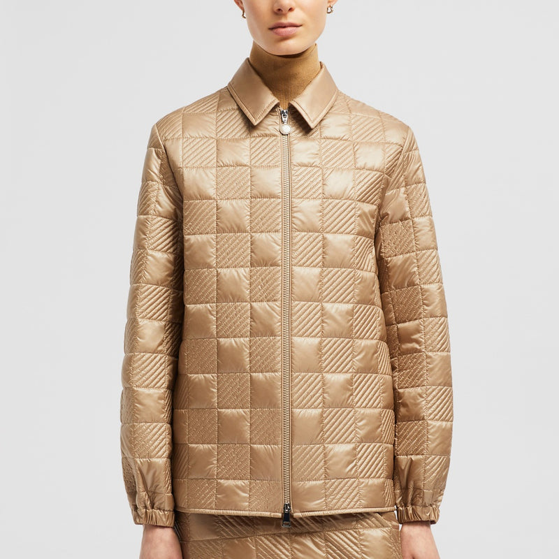 PADDED ZIP-UP SHIRT JACKET