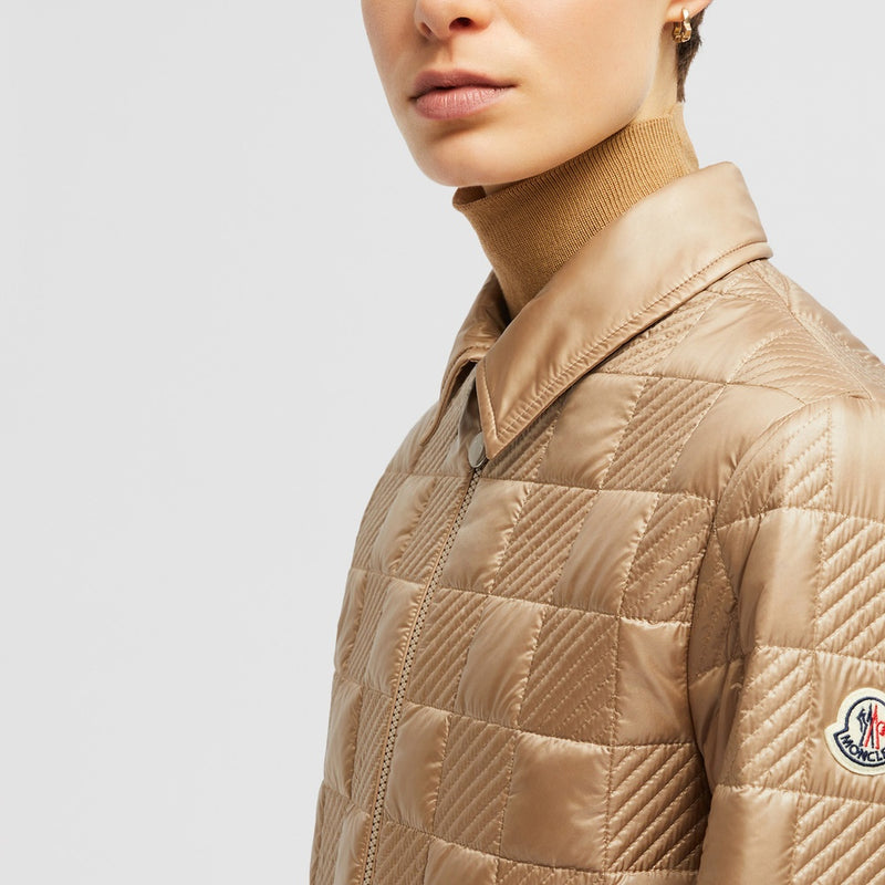 PADDED ZIP-UP SHIRT JACKET