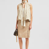 GRUILLY BEADED COTTON GILET