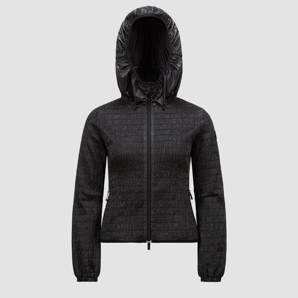 YVILLE HOODED RUCHED WINDBREAKER
