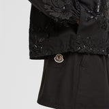 LANDAL SEQUIN-EMBROIDERED HOODED JACKET