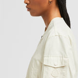 ROCHECOTTE BRODERIE ANGLAISE-TRIMMED JACKET