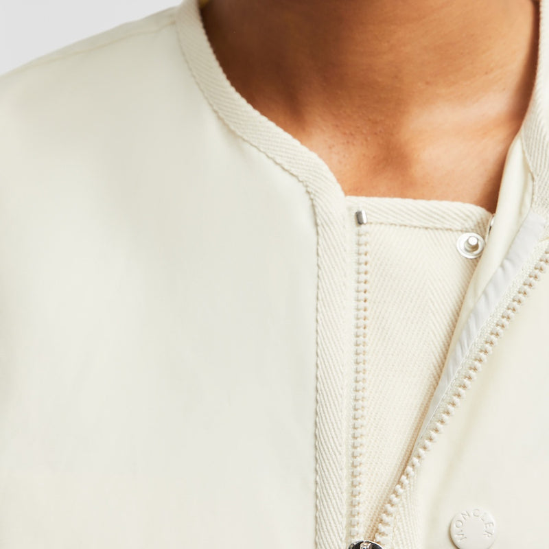 ROCHECOTTE BRODERIE ANGLAISE-TRIMMED JACKET