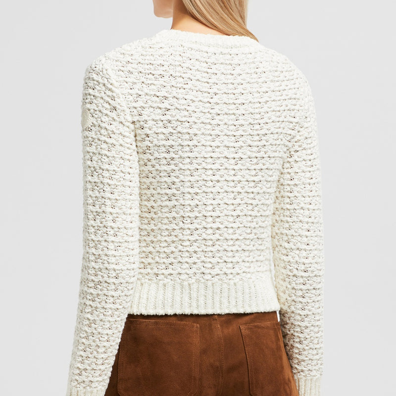 TEXTURED COTTON JUMPER