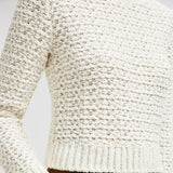 TEXTURED COTTON JUMPER