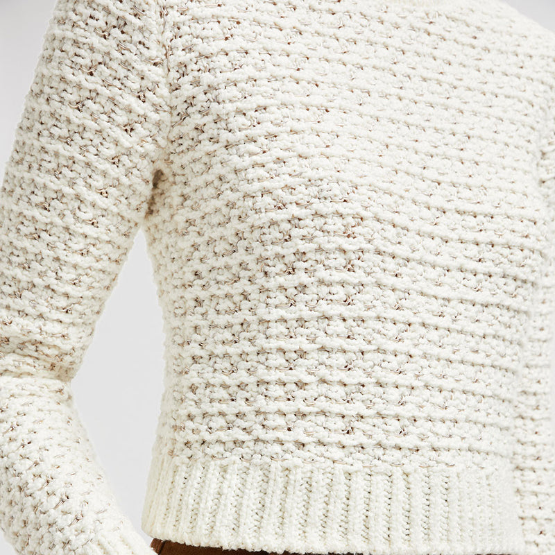 TEXTURED COTTON JUMPER