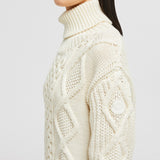 WOOL POLO NECK JUMPER