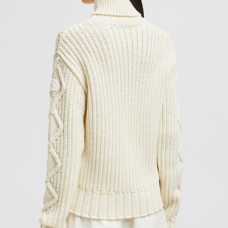 WOOL POLO NECK JUMPER