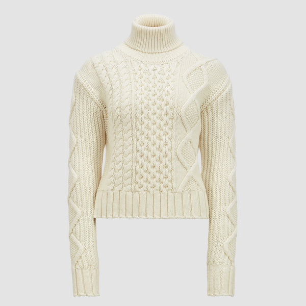 WOOL POLO NECK JUMPER