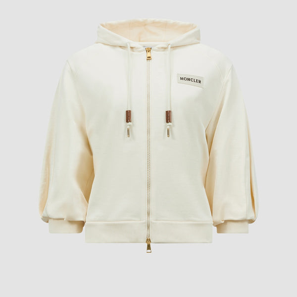 COTTON ZIP-UP HOODIE