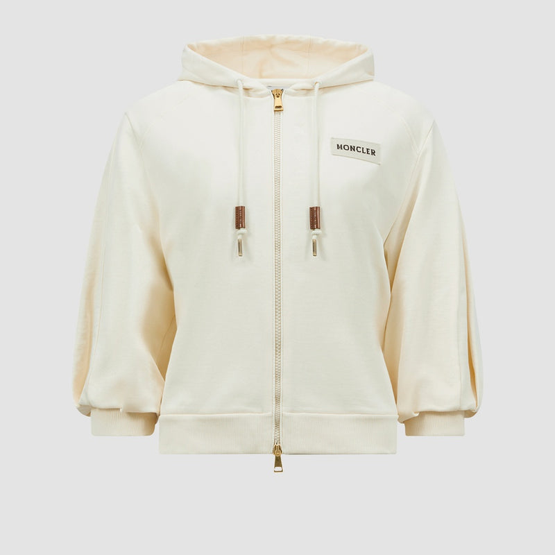 COTTON ZIP-UP HOODIE