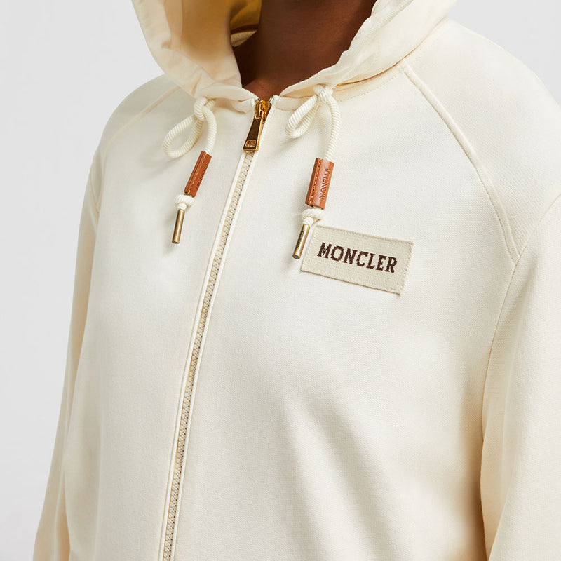 COTTON ZIP-UP HOODIE