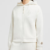 YEAR OF THE SNAKE EMBROIDERED LOGO NEOPRENE ZIP-UP HOODIE