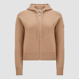 WOOL & CASHMERE ZIP-UP HOODIE