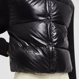 PADDED WOOL CARDIGAN