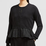 COTTON, CASHMERE & SILK CARDIGAN