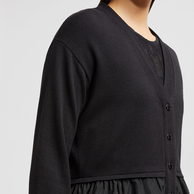 COTTON, CASHMERE & SILK CARDIGAN