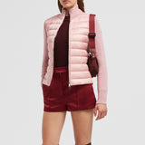 PADDED WOOL CARDIGAN