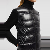 PADDED WOOL CARDIGAN