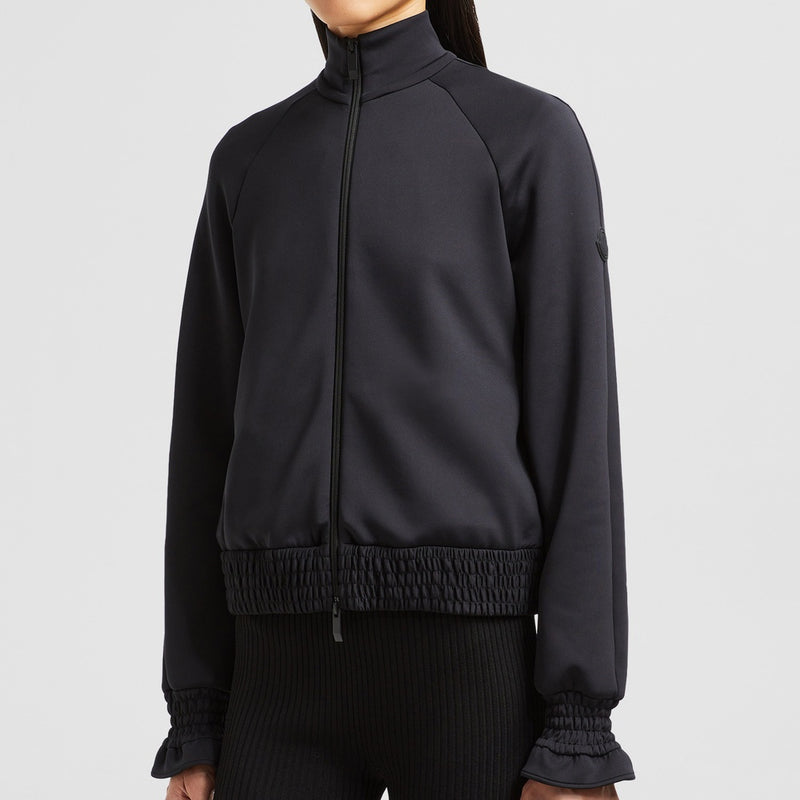 NEOPRENE ZIP-UP SWEATSHIRT