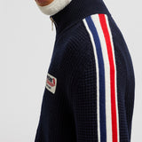 MONCLER X PALM ANGELS WOOL ZIP-UP SWEATSHIRT