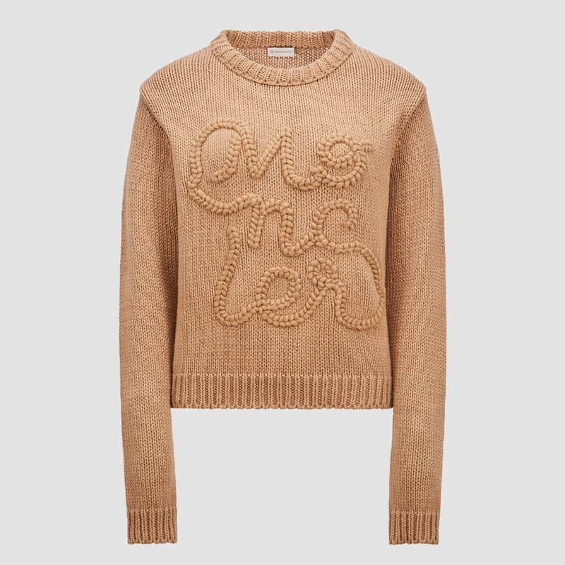 EMBROIDERED LOGO COTTON JUMPER