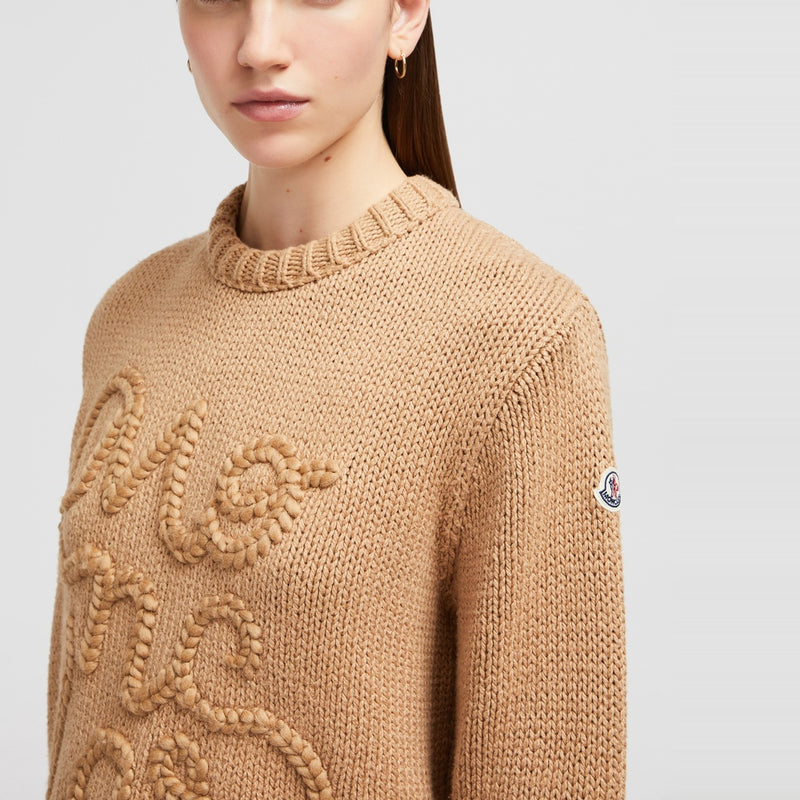 EMBROIDERED LOGO COTTON JUMPER