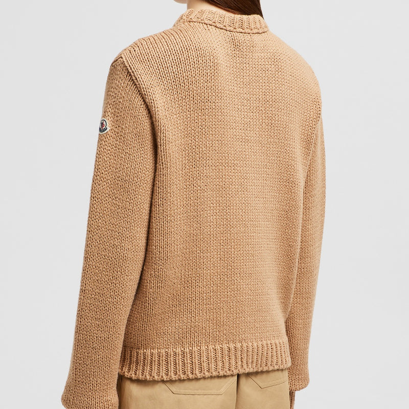 EMBROIDERED LOGO COTTON JUMPER