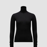 WOOL & CASHMERE POLO NECK JUMPER