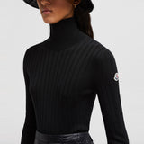 WOOL & CASHMERE POLO NECK JUMPER