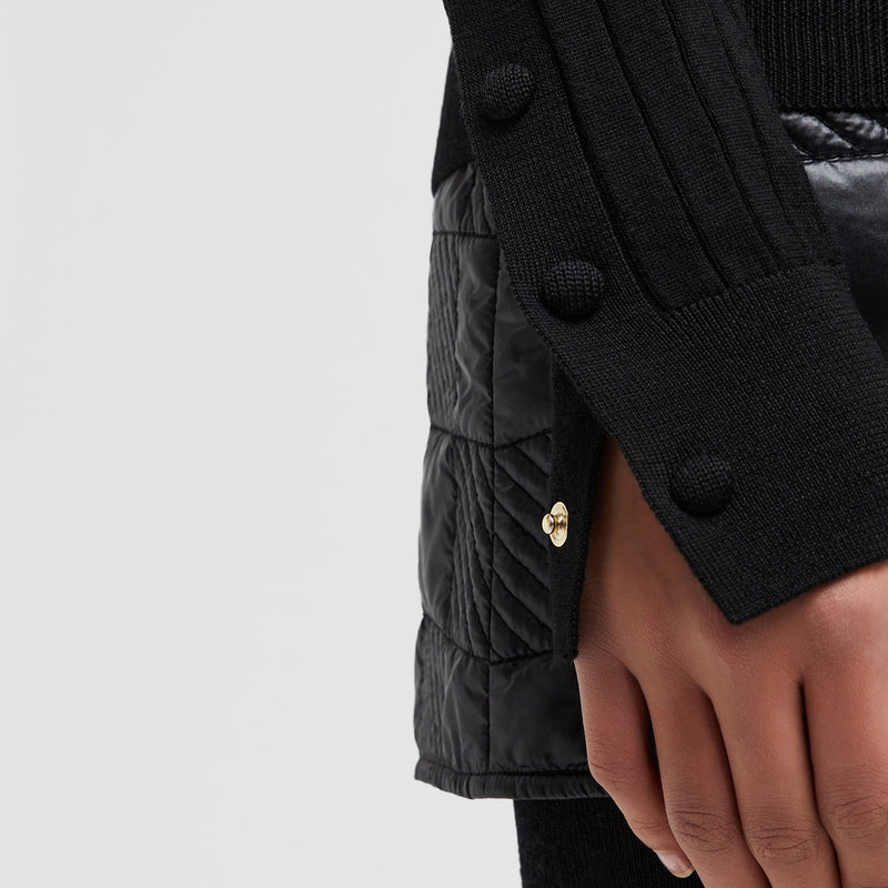 WOOL & CASHMERE POLO NECK JUMPER