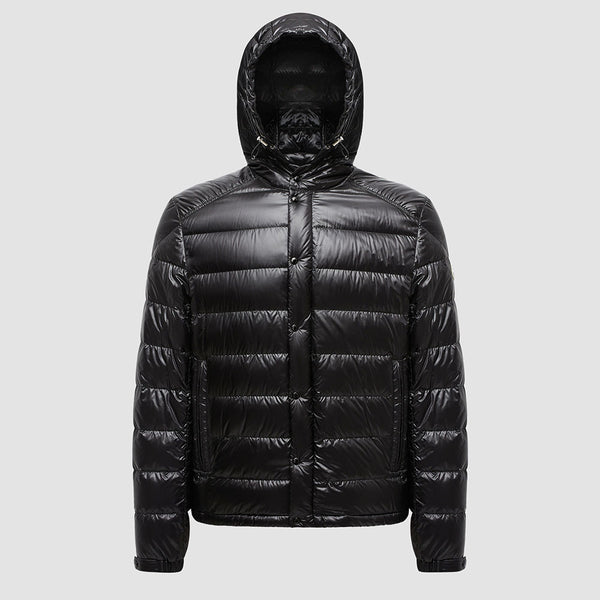 GLIERE HOODED SHORT DOWN JACKET