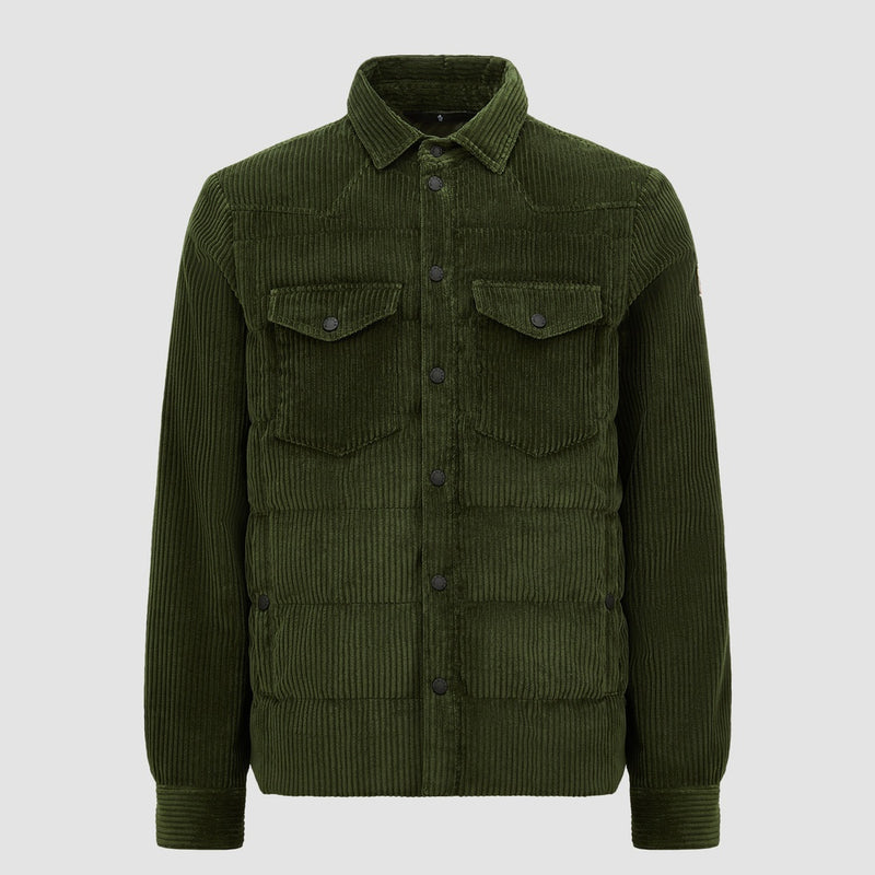 GELT CORDUROY DOWN SHIRT JACKET